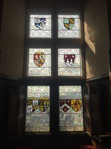 See William Crichton Chancellor's name on the bottom left. It's the top name on the left, so the corresponding crest (top left) is also his. 