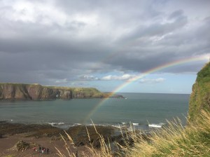 The first double rainbow